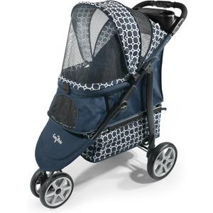 Gen7Pets Monaco Pet Stroller, Blue