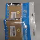 Pack Of 2 KEKING® Extra Wide Calf Compression Socks for Men & Women, 20-30 mmHg Compression Stockings Open Toe - Plus Size Knee High Support Hose for Varicose Veins, Pain Relief, Swelling, Beige S