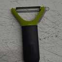 Joseph Joseph Multi-Peel Y-shaped Peeler Easy Grip Handles Stainless Steel Blade for Kitchen Vegetable Fruit, Light Green