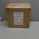 Amazon Basics 3 Ring Binders, 2 Inch, D-Ring Organizer for School, Home Office, White, 4 Pack