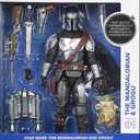 STAR WARS First Edition The Black Series The Mandalorian & Grogu, The Mandalorian & Grogu Deluxe Collectible 6 Inch Action Figure