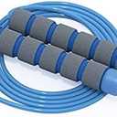 Jump Rope For Kids,Jump Rope Kids,Adjustable Soft Skipping Rope,Toddler Jump Rope With Skin-Friendly Foam Handles For Kids, Boys,Girls,Women, Men,Exercise Activity,Outdoor Fitness (Blue)