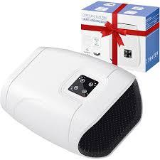 JQX Hand Massager with Heat and Compression, Cordless Electric Hand Massager, 3 Levels Pressure for Finger, Gifts for Women, Men