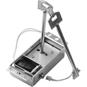 Electromagnetic Solenoid Safe Lock Replacement, 2 Override Unique Keys, Gun Safe Part for Safe Keypad