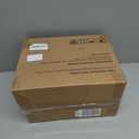 4 Pack Clear Stackable Storage Drawers, 3.95" H Easily Assemble Acrylic Organizer Bins - Multi-Use for Make up, Closet, Pantry, Bathroom, Medicine, Kitchen Cabinet & Undersink Organization