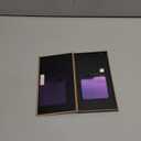 2 Pack Outer Anti-Blue Privacy Tempered Glass For Samsung Galaxy Z Flip 5 / Z Flip 6 Anti-Spy Screen Protector Film Electroplated Gradient Colorful