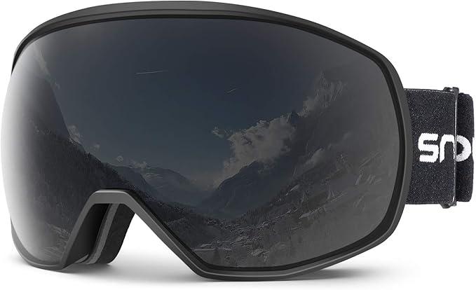 Snowledge Ski Goggles for Men Women with UV Protection, Anti-Fog Dual Lens