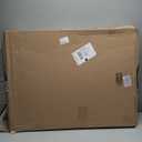 VIZ-PRO Magnetic Dry Erase White Board, 36 X 24 Inches, Black Aluminium Frame