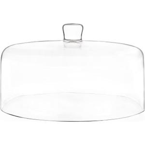 Galashield Glass Cake Dome, Cake Cover Lid for Freshness and Display | 12" Diameter