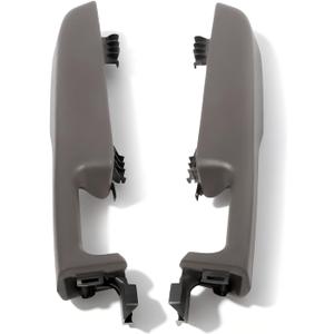 A Pair Dark Grey Front Door Armrest Handle Driver Passenger Side Compatible with 1999-2006 Suburban Tahoe Yukon Avalanche Escalade 12472876