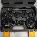 17-Piece Inverted E-Torx Socket Set - Premium Impact Cr-V Steel E4 - E24 Star Female Sockets for Impact Wrench 1/2 3/8 1/4 Drive Precision Torque Kit with Storage Case