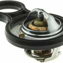MotoRad 718-195 Thermostat - Mini Cooper (02-09), Dodge Vision (15-17), Fiat Strada (13-14), Ram 700 (15-18), Chevrolet K1500 (96-99) Blazer (96-05) C1500 (96-99) Express 1500 (96-14) Astro (96-05)
