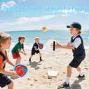 LED Toss and Catch Ball Set, Toddler Baseball Glove, Camping Beach Pool Toys For Kids, Outside Backyard Family Games, Sports & Outdoor Play Toys for 3 4-8 8-12 Year Old Boys Girls Birthday Gifts