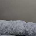 2 Pack Washable Dog Bed, Deluxe Plush Dog Crate Beds with Anti-Slip, Comfy Kennel Pad Pet Sleeping Mat for Large, Medium and Small Dogs (2 Pack x Grey, 29.0" L x 21.0" W x 3.0" Th)