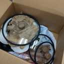 CAROTE Nonstick Pots and Pans, Induction Cookware Set Kitchen Cooking Sets, Non Stick w/Frying Pan (PFOS, PFOA Free), Black, 16pcs