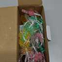 Summer Tropical Beach Hawaiian String Lights - 30 LED 16Ft Battery Operated Tropical Flamingo Pineapple Palm Tree Lights for Luau Pool Decor, Hawaii Theme Summer Outdoor Indoor Party Decorations