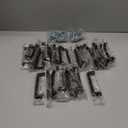 Ravinte 30 Pack Solid 3-3/4 Inch Kitchen Square Cabinet Handles Matte Black Pulls Drawer Pulls Kitchen Cabinet Hardware Flat Black Handles