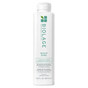 Biolage Scalp Sync Clarifying Shampoo Residue & Buildup Remover, For Oily Scalp, Fermented Tea & Glycolic Acid, Vegan & ParabenFree, 13.5 Fl Oz