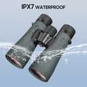 12x50 UHD Binoculars for Adults High Powered with Upgraded Phone Adapter - Large View, Lightweight, IPX7 Waterproof, BAK4 Prism - Binoculars for Hunting Bird Watching Cruise