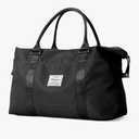 Small Black Gym Bag for Women, Stylish Duffle Travel Bag for Plane, Lightweight Duffle Bag for Women & Men, Sport Gym Tote Bag with Wet Pocket for Yoga, Pilates, Swimming
