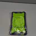 Case for Samsung Galaxy Tab A9 8.7" Inch (SM-X110/X115/X117) 2023 Released - Heavy Duty Impact Resistant Case Cover with Rotating Ring Stand + 1 Stylus (Navy Blue/Green)