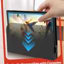 OMOTON Auto-Alignment Matte Screen Protector for Nintendo Switch 2 2025 7.9, Matte Glass Screen Protector, Easy Dust-free Installation Tool, Anti-Glare, Touch Sensitive, 2 Pack