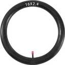 KAMIER 16x2.4/2.125 Inner Tube Straight Valve Stem Replacement for Razor MX650 MX500 SX500 Mcgrath Dirt Bike Front Tire Tube EcoSmart Metro Cargo SUP Electric Scooter Kids Off Road Motocross Parts