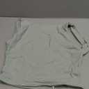 QINSEN Women's Sexy Open Back Sleeveless Crop Tank High Neck Slim Fit Cropped Tee Shirt Y2k Tops (Large)