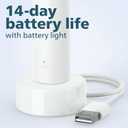 Philips Sonicare 1100 Power Toothbrush, Rechargeable Electric Toothbrush, White Grey HX3641/02