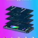 KANTUTOE TV LED Backlight, 23ft LED Lights for 70-100 Inch TVs, RGB TV Backlight Behind with Remote, Music Sync Bluetooth APP Control Strip Lights USB Powered for Bedroom, Gaming Room, Home Dcor