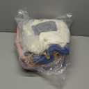 Moukeren 18 Pcs Microfiber Bath Towel Set 6 Bath Towels 6 Hand Towels 6 Washcloths Soft Coral Velvet Highly Absorbent Bathroom Towel for Fitness Sports Yoga Travel (Cute Colors)