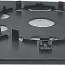 Replacement Driver Left Side Door Towing Mirror Main Big Glass Flat Heated with Back Plate for Chevrolet Silverado and GMC Sierra 1500 2500 HD 3500 HD from 2019 to 2024