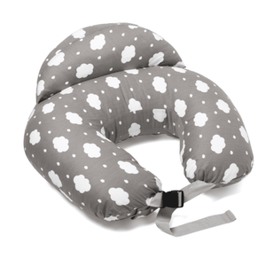 Momcozy Nursing Pillow for Mom, Original Plus Size Breastfeeding Pillows, Grey