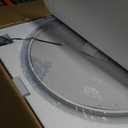 30 Inch Round Lighted Vanity Mirror with Lights Smart Memory Anti-Fog Adjustable Brightness 3 Color Backlight 30" Frameless LED Circle Round Backlit Mirror for Bathroom Hotle Wall Mounted