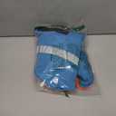 SUNFURA Dog Coats for Medium Dogs, Dog Winter Coat with Fleece Lining for Cold Weather, Warm Dogs Puffer Jacket Reflective Snowsuit with Leash Hole for Jack Russel, Boston Terrier, Turquoise M