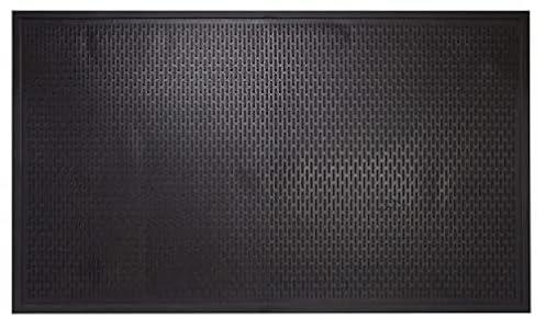 Envelor Maze Shoe Scraper Mat Doormat Outdoor Rubber Mat for Floor Indoor Outdoor Mat for Home Entrance Heavy Duty Commercial Rubber Floor Mat Garage Entry Foot Scraper Door Mat Outside 36 x 60 inches