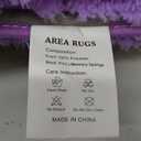 Ultra Soft Runner Rugs for Bedroom Hallways with Upgraded Non-Slip Rubber Backing & Thick Memory Sponge, 2x8 Feet Fluffy Shag Throw Area Rug for Bedside Dorm Light Purple