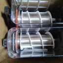 GSEICE Slushie Machine 8 Gallons Commercial Slushy Machine Stainless Steel for Beverage Slushies Cider Slushes, 110V/60Hz Margarita Machine with 2 Tanks for Business Mobile Bar Party Restaurant (Black)