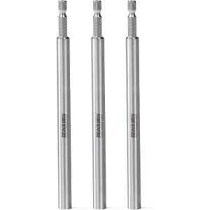 3 PC 6 Inches Stainless Screwdriver Bit Holders, Extension Socket Drill Bit Magnetic Holder Hex Shank Quick-Change Drill Bit Guide