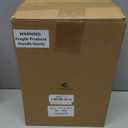 CHENGU 4 Pack Clear Cable Organizer Box with 7 Removable Dividers Plastic Charger Cable Cord Storage Organizer with Lid Multifunctional Office Desk Organizers for Home Drawer, Stackable