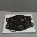 INIA Red Light Therapy Mask for Face  4 Light Modes with 850nm NIR, Red & Blue LED Light Therapy, 2600mAh Rechargeable LED Face Mask for Radiant Glow at Home, Black