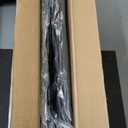 4ft Folding Table with Adjustable Height, 3-Level Foldable Table with HDPE Top & Steel Legs, Portable 4 Foot Folding Table for Picnic, Party, Craft, Indoor Outdoor Use, Black