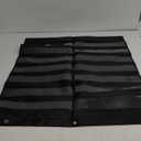 REGELETO Large 44 Pockets Calendar Pocket Chart for Classroom with 85 Cards, Size:25 X 24 Monthly Calendar and Weather Black Pocket Chart for Kids Learning for Home or Kindergarten (44 Pockets)