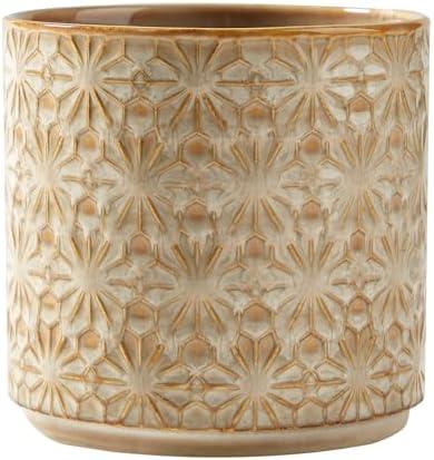 Amazon.com: ACKEIVTO Kitchen Utensil Holder, 5.2" Large Ceramic Stable Utensil Crock for Kitchen Counter, with Cork Mat, Holds Up to 15 Items : Home & Kitchen