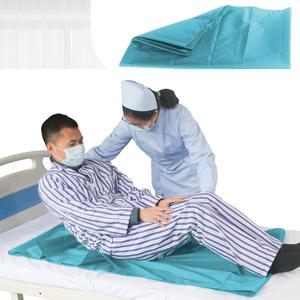 Sky Blue Tubular Slide Sheet for Patient Transfer Washable & Reusable Draw Sheets, Sliding Board Suitable for Cars, Vehicles, Wheelchairs, Hospitals, Bed Transfers, Nursing Home Care53" x 28"