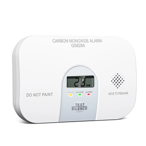 Siterwell GS828A Carbon Monoxide Detector With LCD Digital Display and Sound Warning