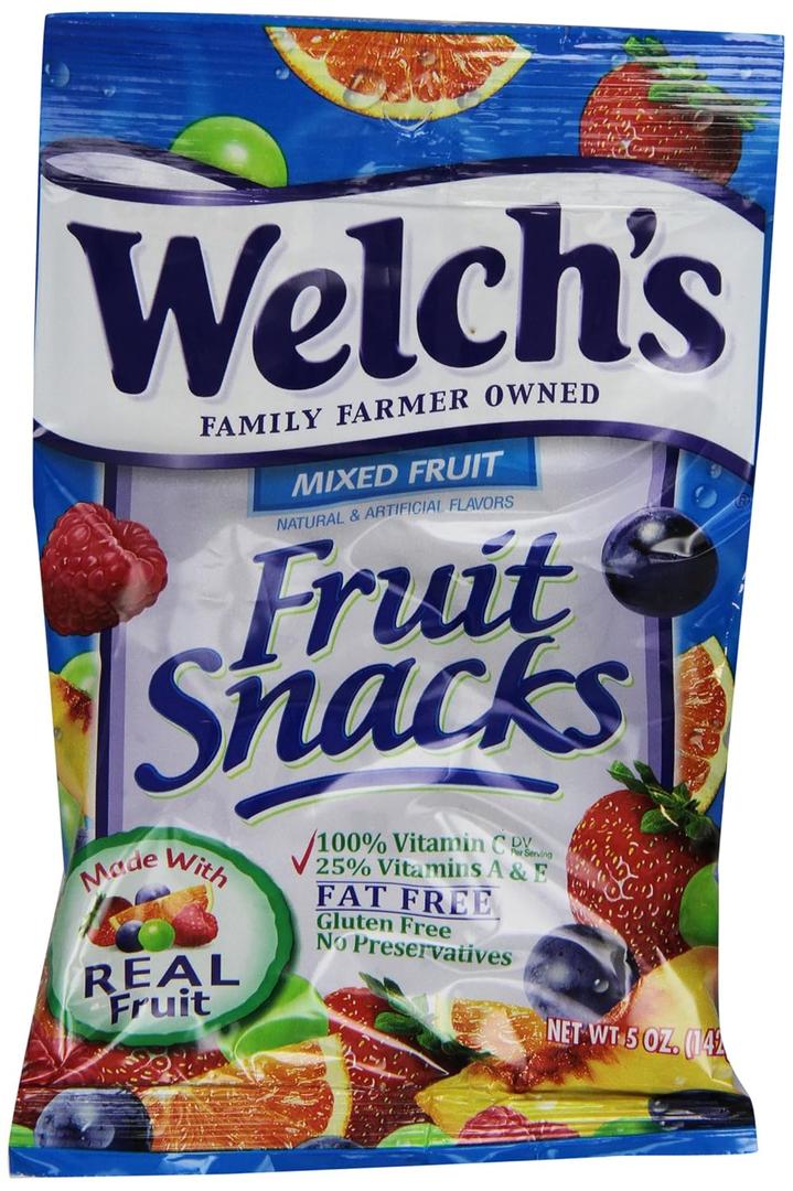 Welch's Fruit Snacks, Mixed, 5 Ounce (Pack of 12) BBD: 09/05/2026