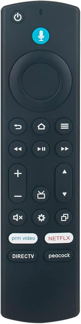 WINFLIKE Voice Remote Control Replace Compatible for TCL/Toshiba/HISENSE TV 32S350F 40S350F 50S450F 55Q650F 65Q650F 75Q650F 55S450F