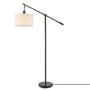 GL Avellino 66" Floor Lamp Black/White