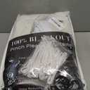 Pinch Pleated Cream Drop Cloth Canvas Blackout Curtains 96 Inch Long 2 Panel Set, Dense Weave Thermal Insulated for Winter Keep Cold Out, Floor to Ceiling Drape for Living Room Bedroom Farmhouse Style